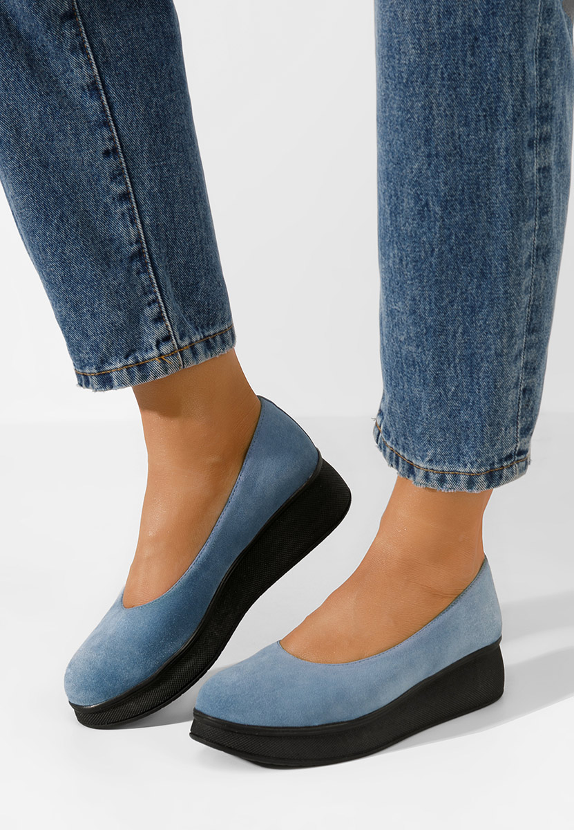 Cipele s platformom svijetlo plavi Cantoria V2