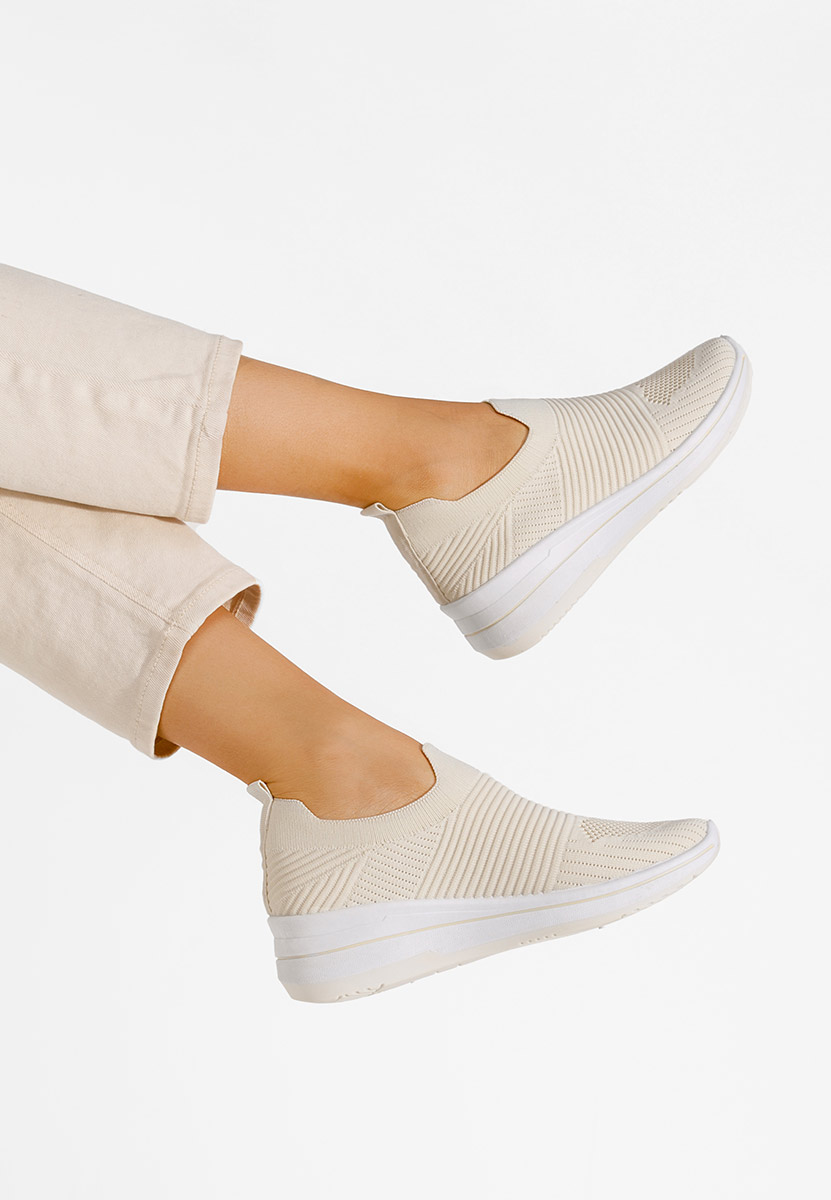 Tenisice Slip-On Adalia bež