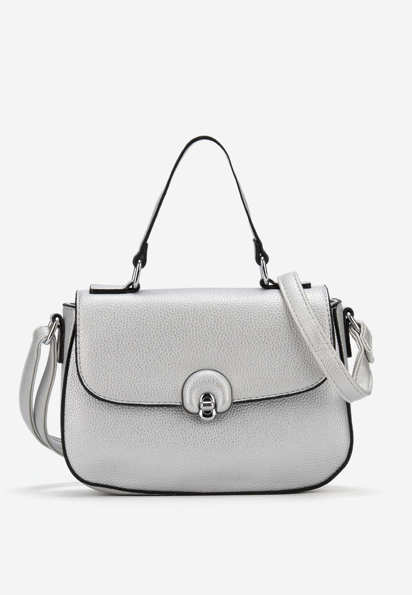 Torba Crossbody Brenna srebrno