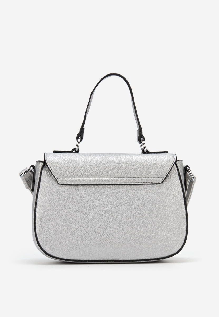 Torba Crossbody Brenna srebrno
