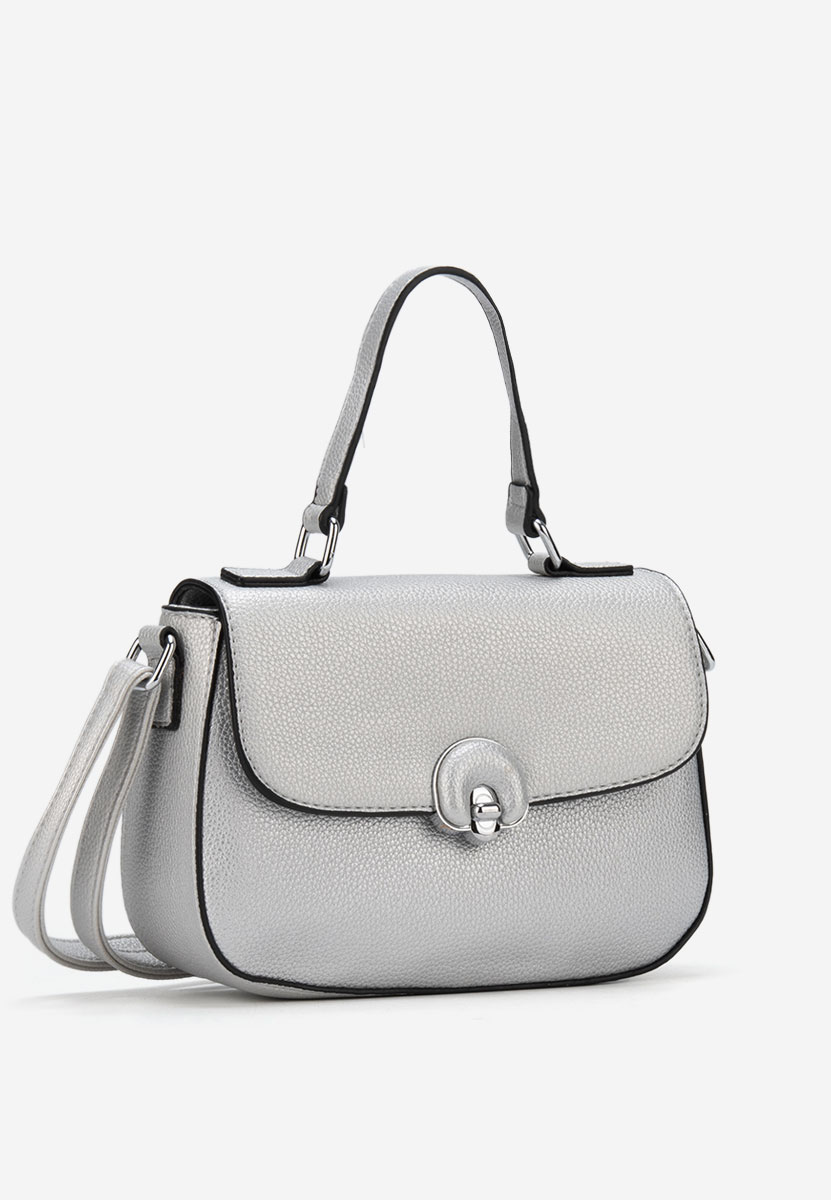 Torba Crossbody Brenna srebrno