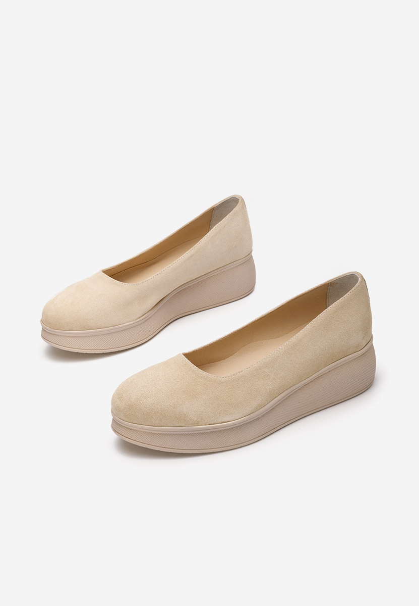 Cipele s platformom Cantoria V2 bež