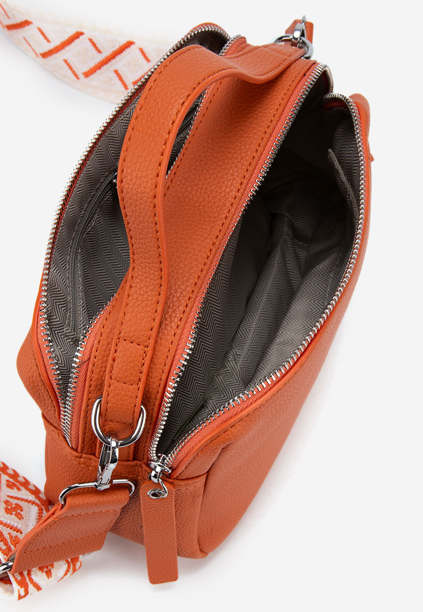 Torba Crossbody Ryanna narančasta