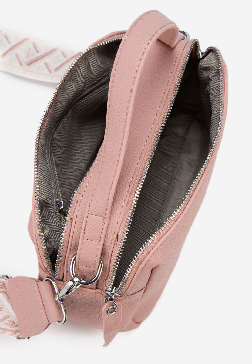Torba Crossbody Ryanna ružičasto
