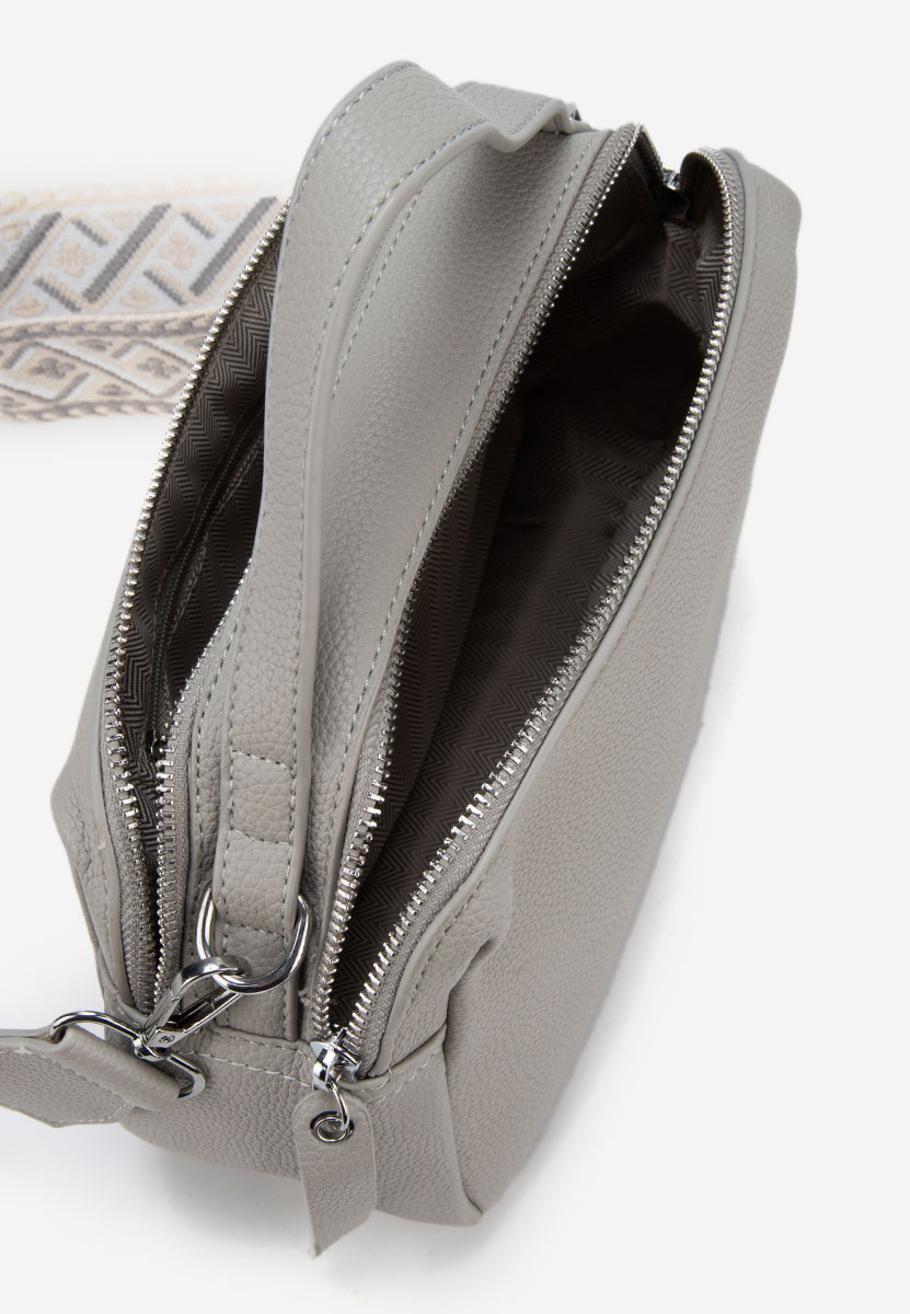 Torba Crossbody Ryanna sivo