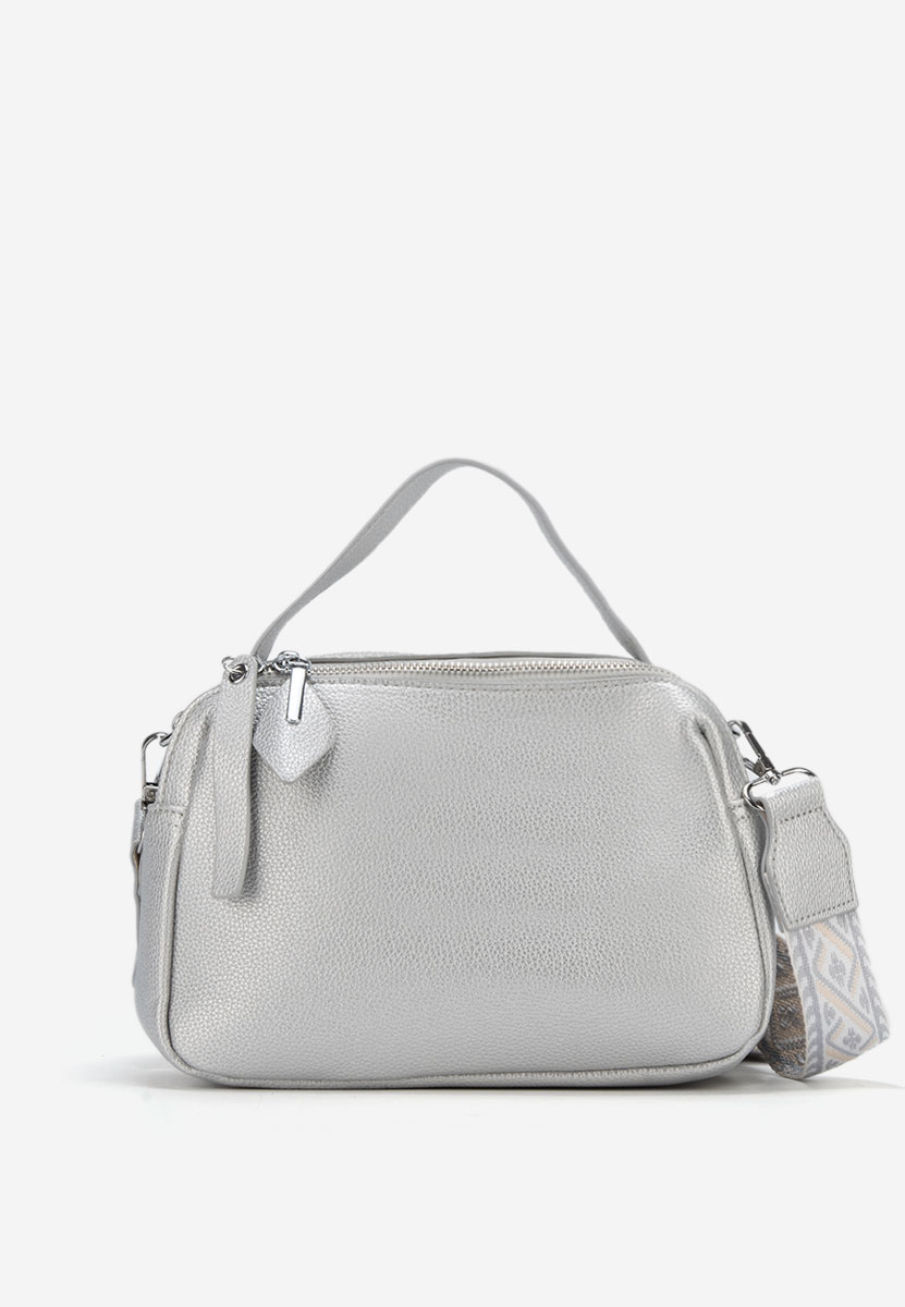 Torba Crossbody Ryanna srebrno