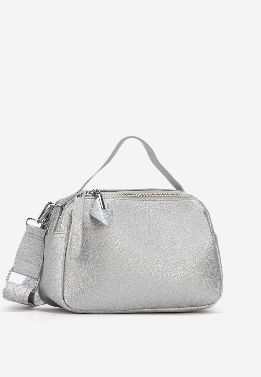 Torba Crossbody Ryanna srebrno