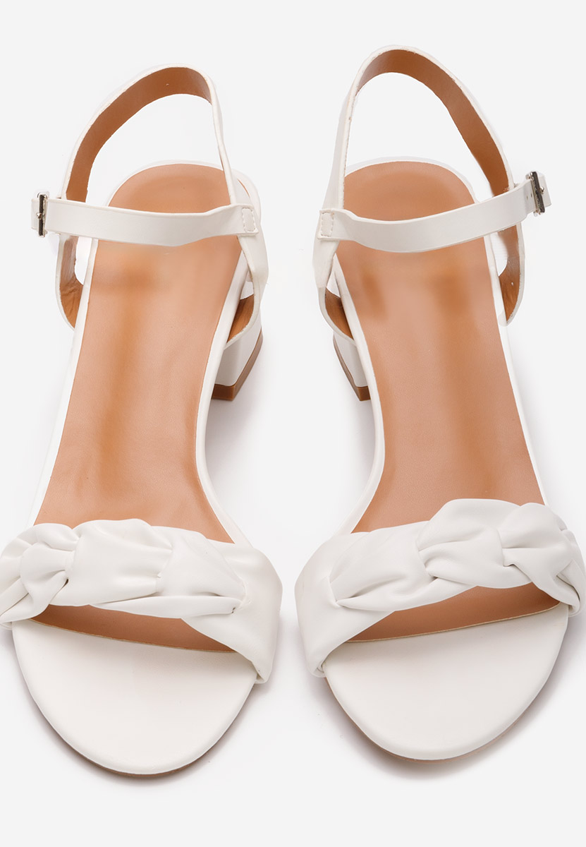 Sandale s petu Surania bijele