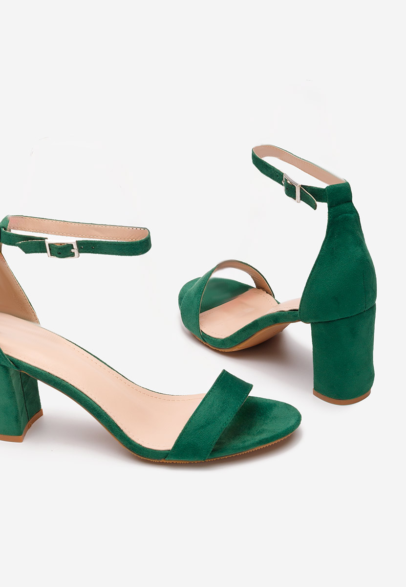 Sandale s petu Dulinia zeleno