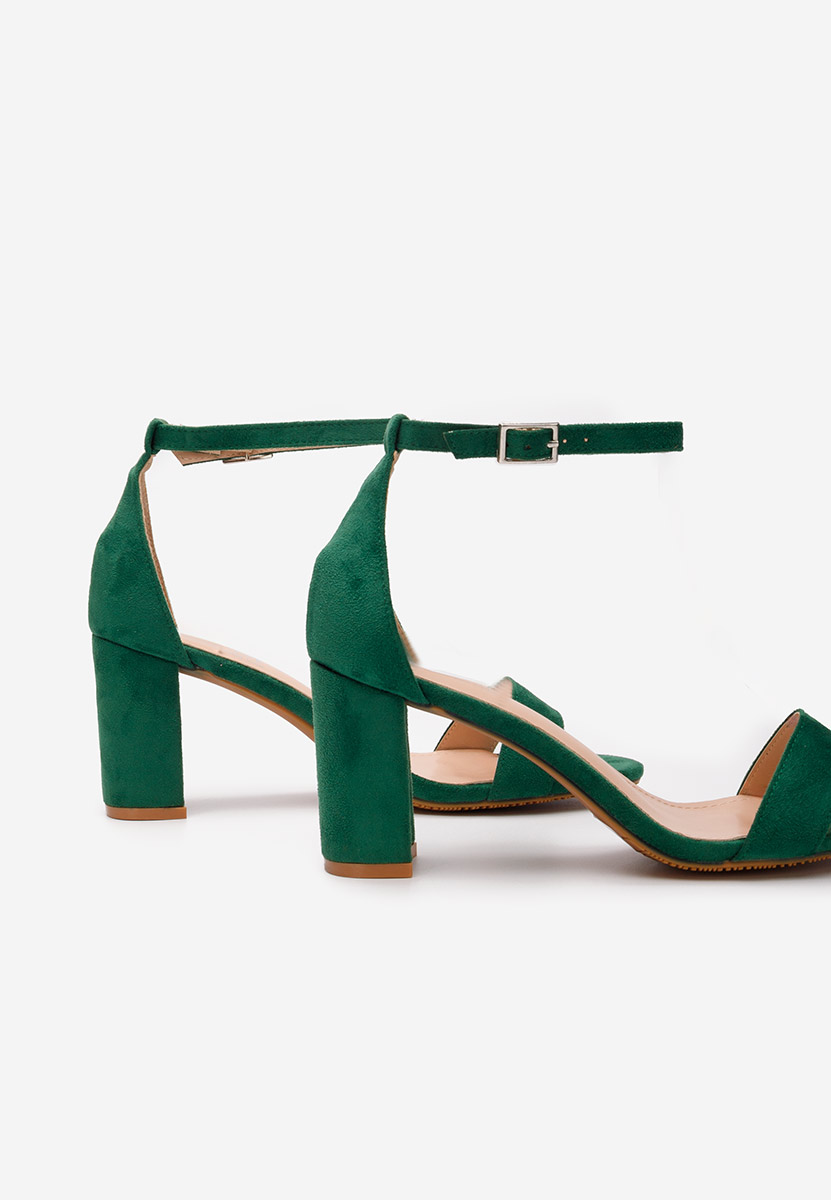 Sandale s petu Dulinia zeleno