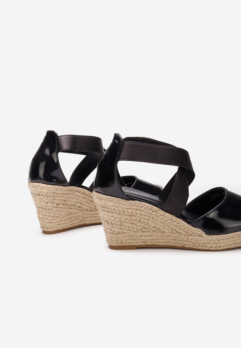 Espadrilles za ženske Rosaria crno