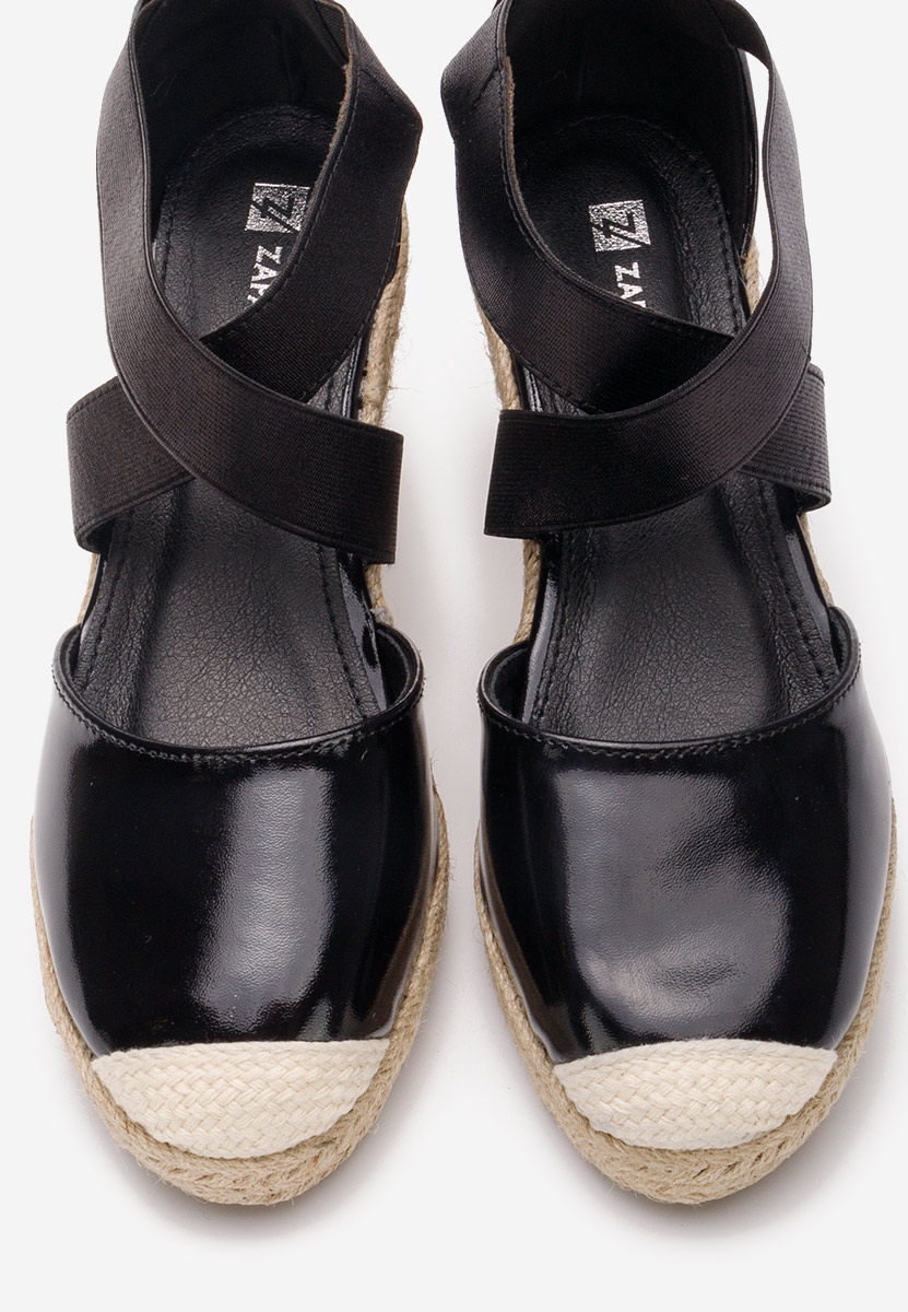 Espadrilles za ženske Rosaria crno