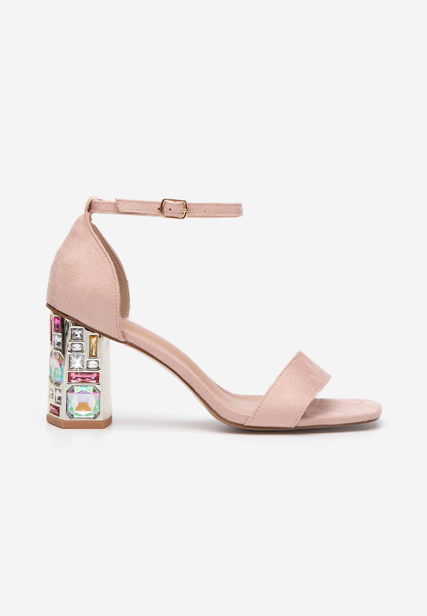 Sandale s petu Zania ružičasto