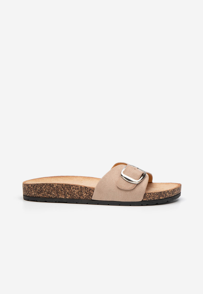 Papuče za ženske Andrina kaki