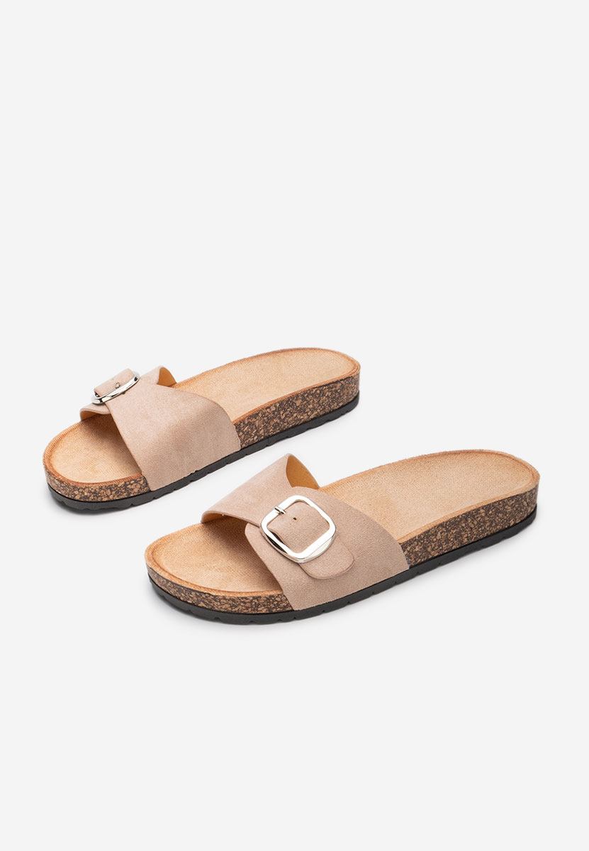 Papuče za ženske Andrina kaki