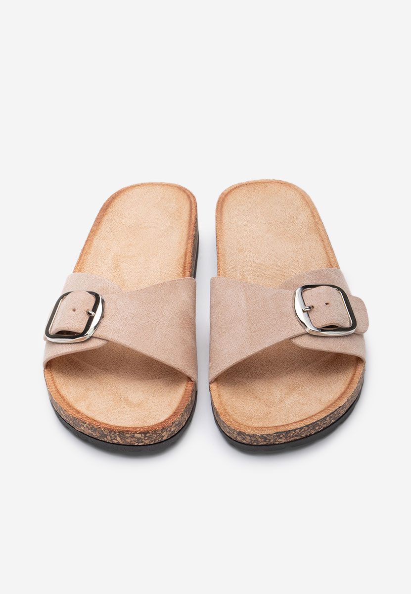 Papuče za ženske Andrina kaki