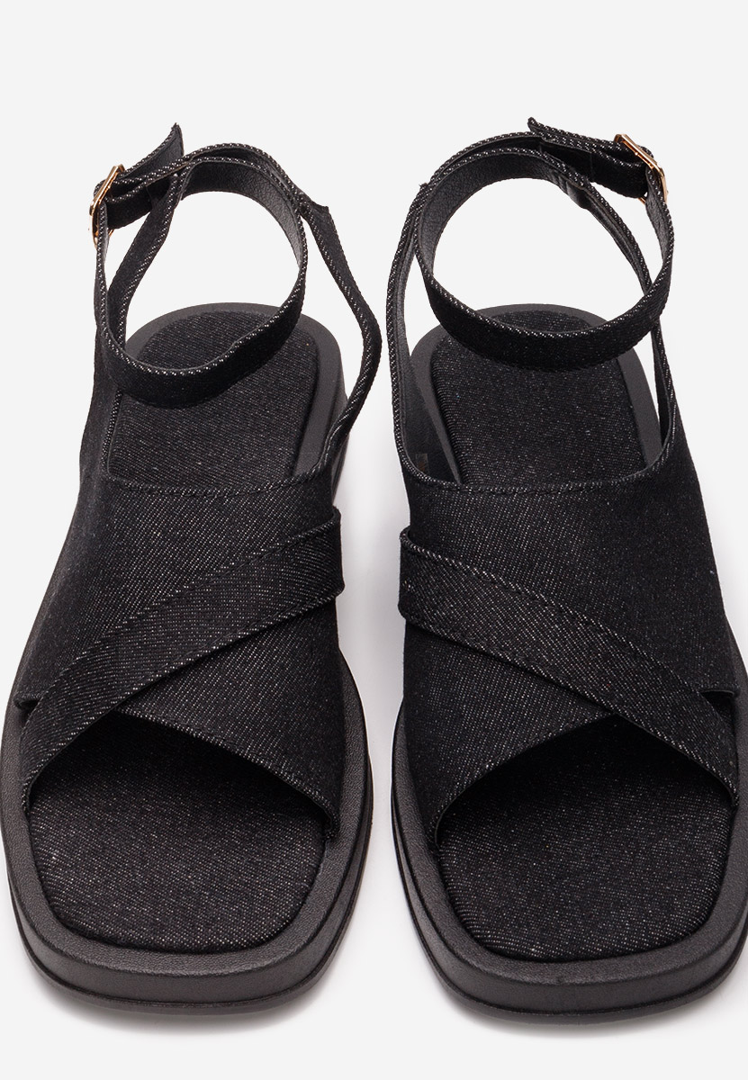 Ženske sandale Abigna crno