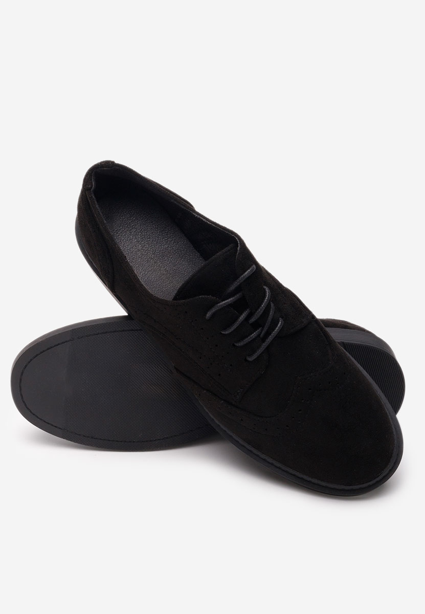Ženske cipele oksfordice Cametia crno