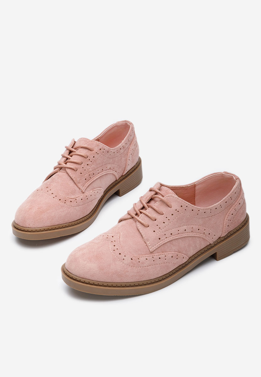 Ženske cipele oksfordice Cametia ružičasto