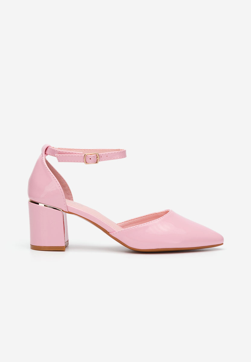 Salonke na blok petu Charmella V3 ružičasto