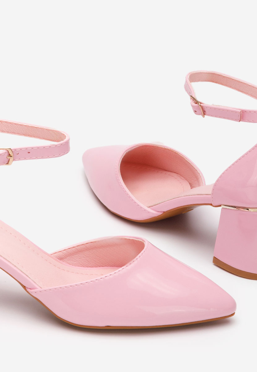 Salonke na blok petu Charmella V3 ružičasto