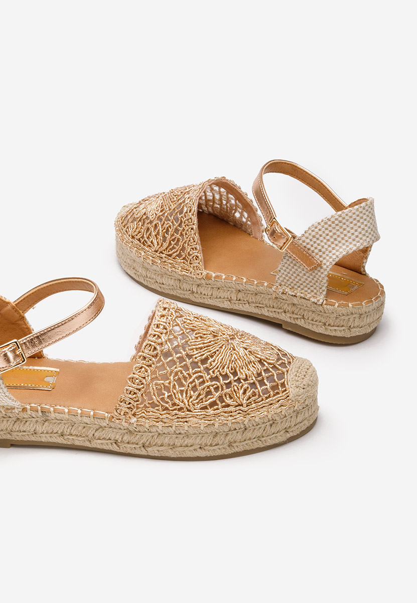 Espadrilles za ženske Anlonia Šampanjac