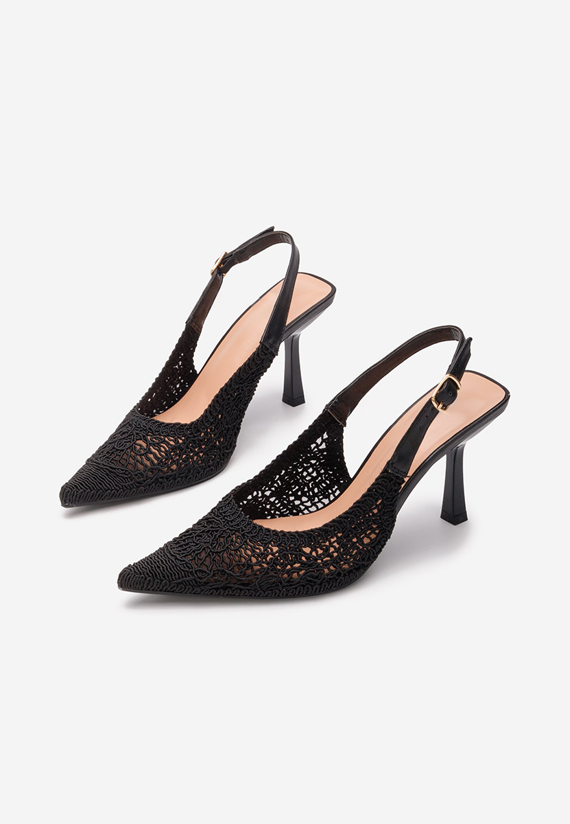 Štikle na visoku petu Besima crno