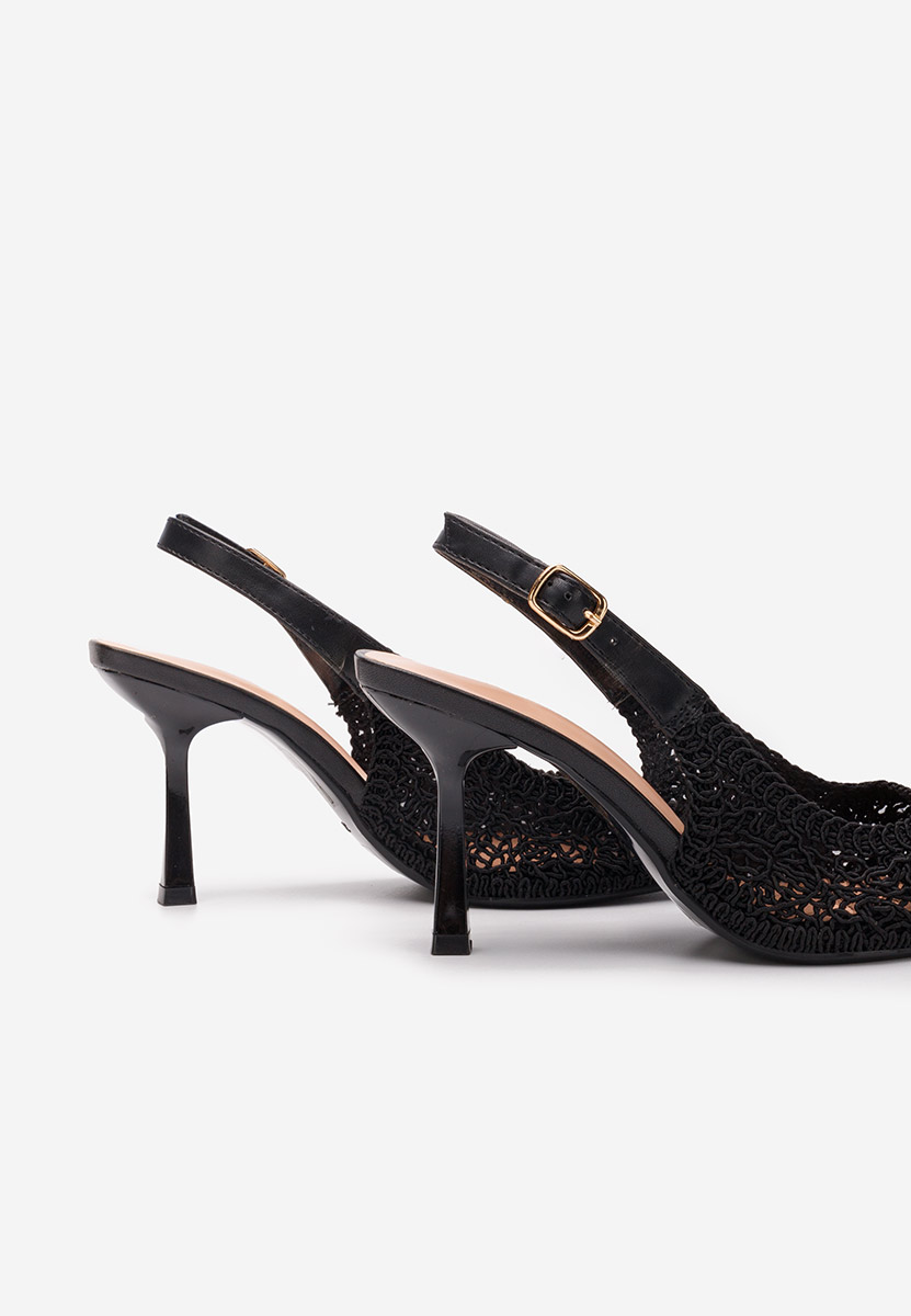 Štikle na visoku petu Besima crno