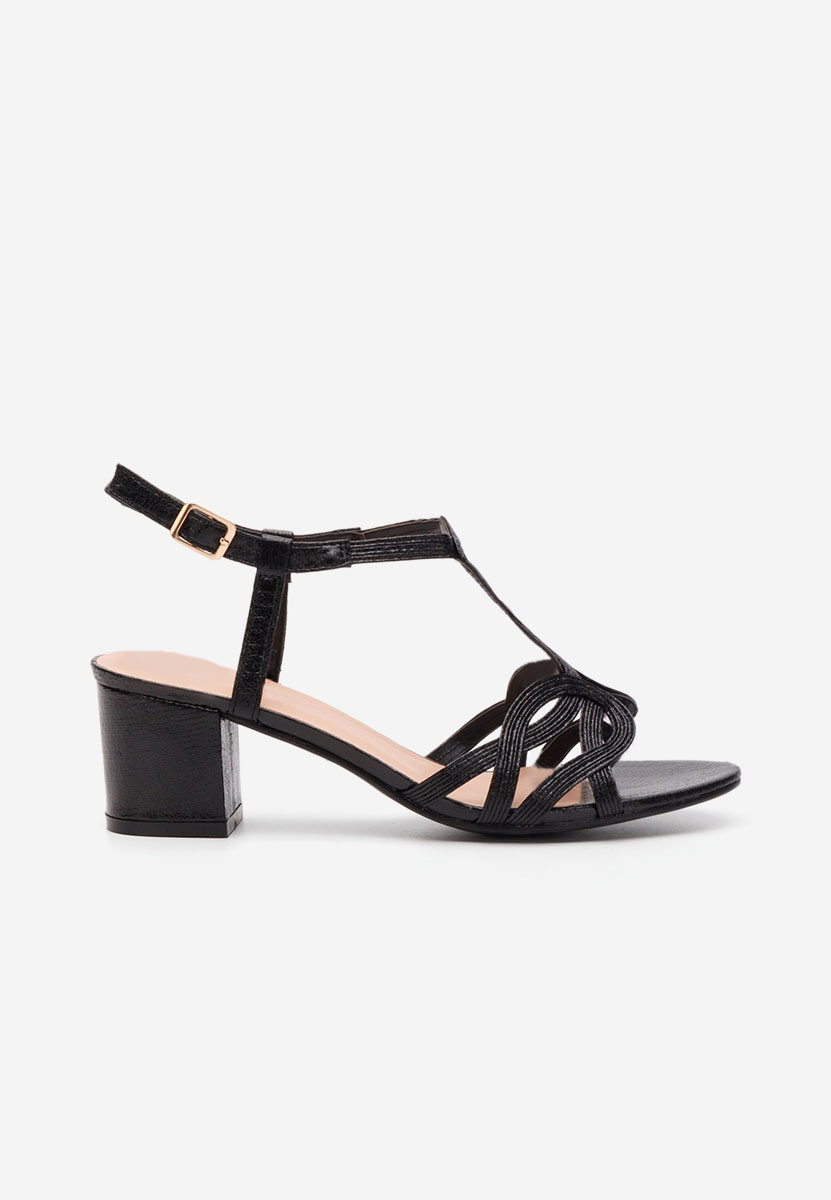 Sandale s petu Siltia crno