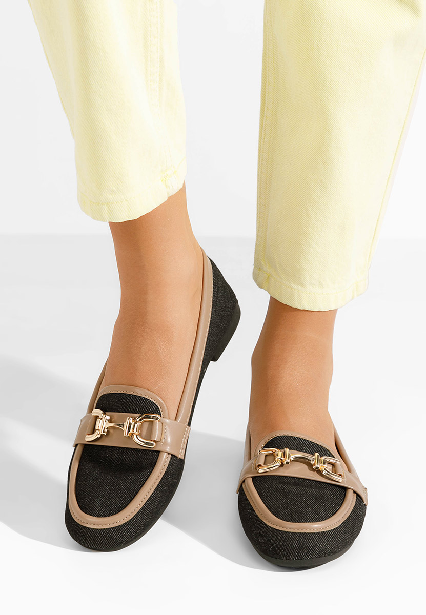 Ženske mokasinke Maribel crno