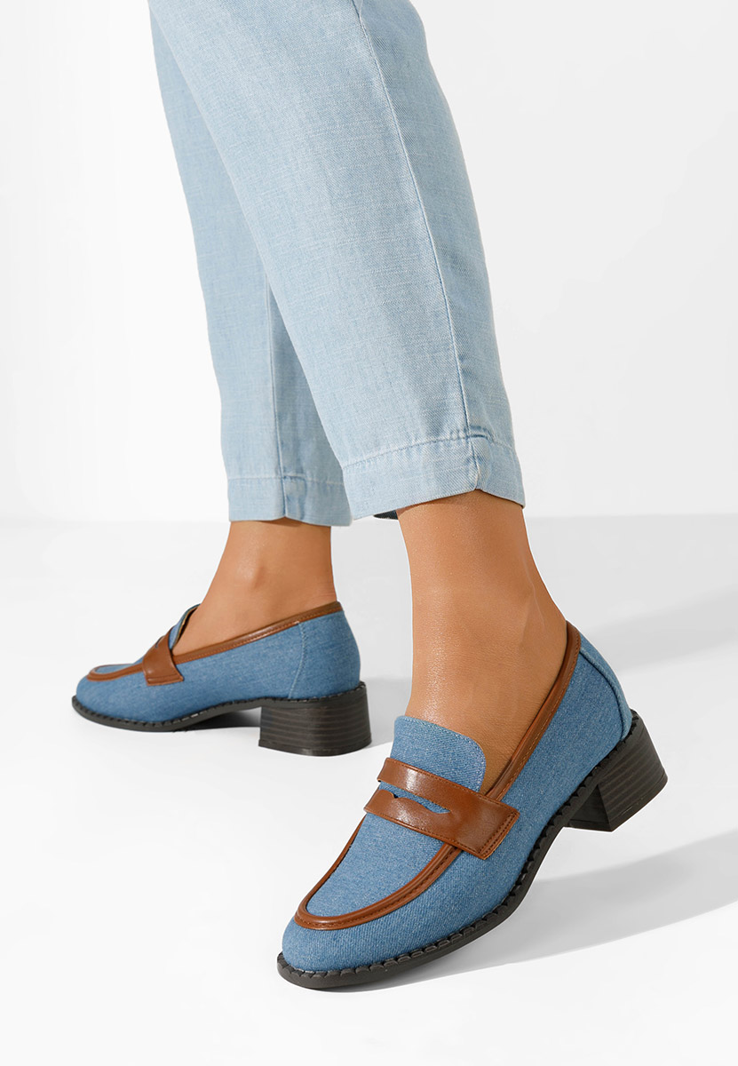 Loafers cipele Bruna plavi