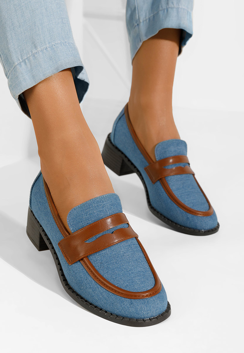 Loafers cipele Bruna plavi