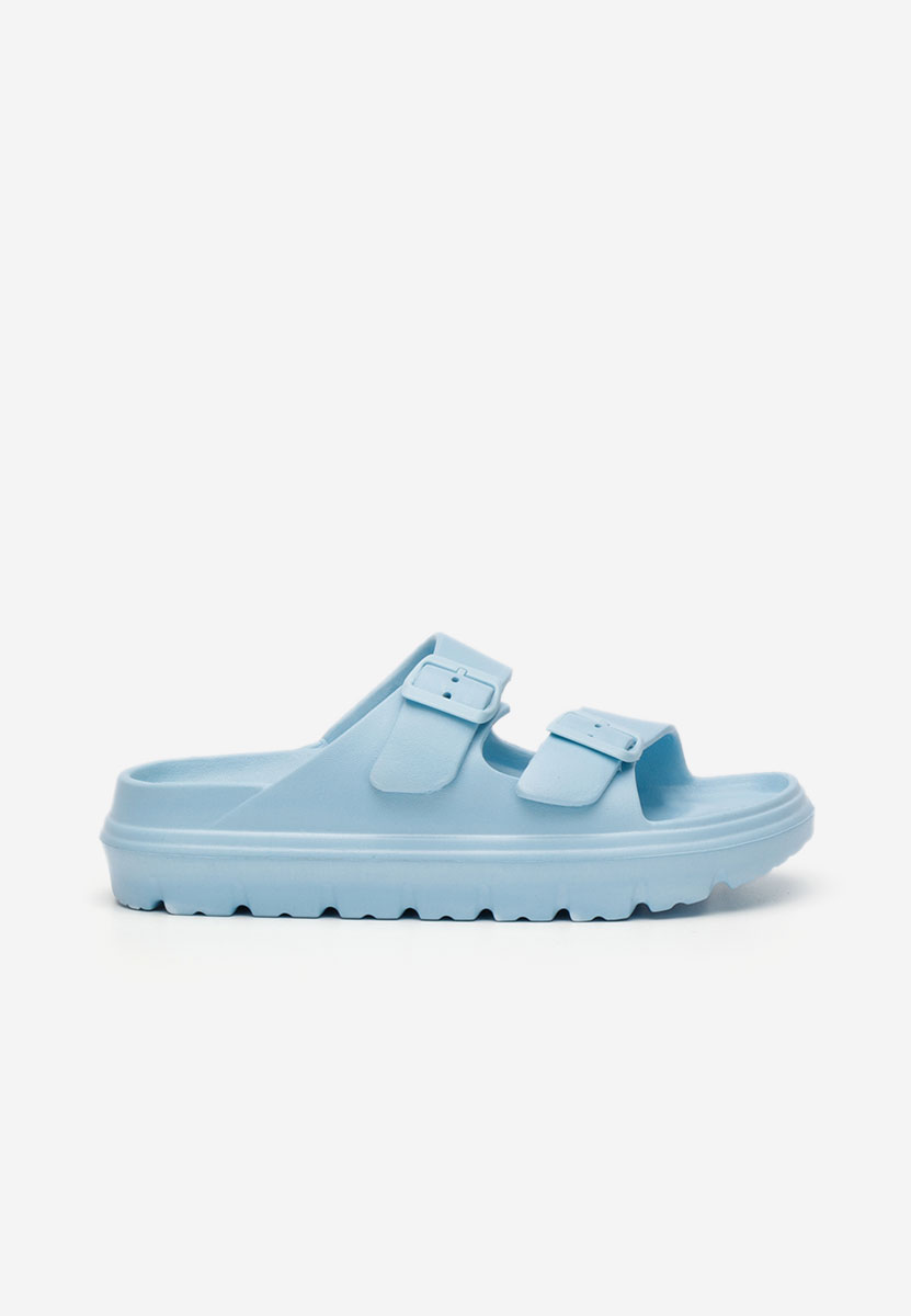 Papuče za ženske Madeleina svijetlo plavi