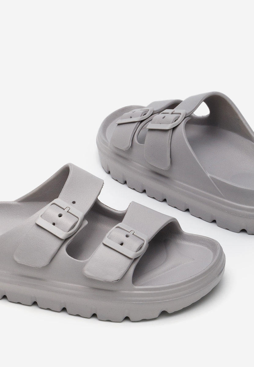 Papuče za ženske Madeleina sivo