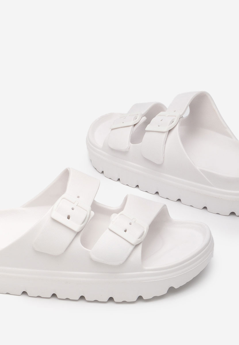 Papuče za ženske Madeleina bijele