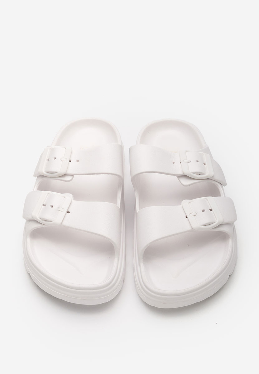 Papuče za ženske Madeleina bijele