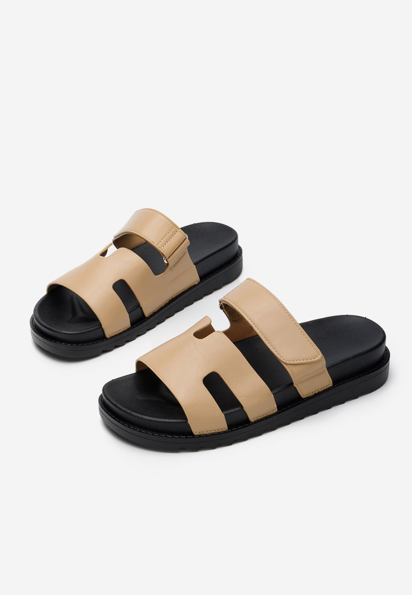 Papuče za ženske Denisa V3 kaki