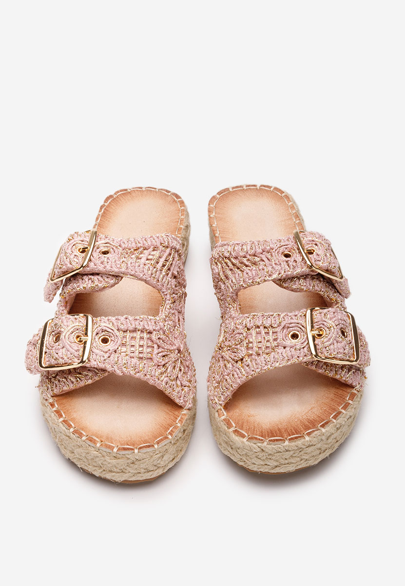 Papuče za ženske Harley ružičasto