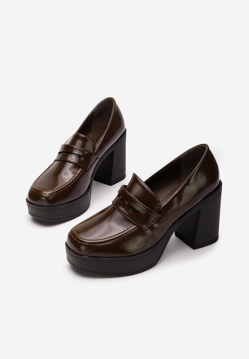Loafers cipele Meilani braon