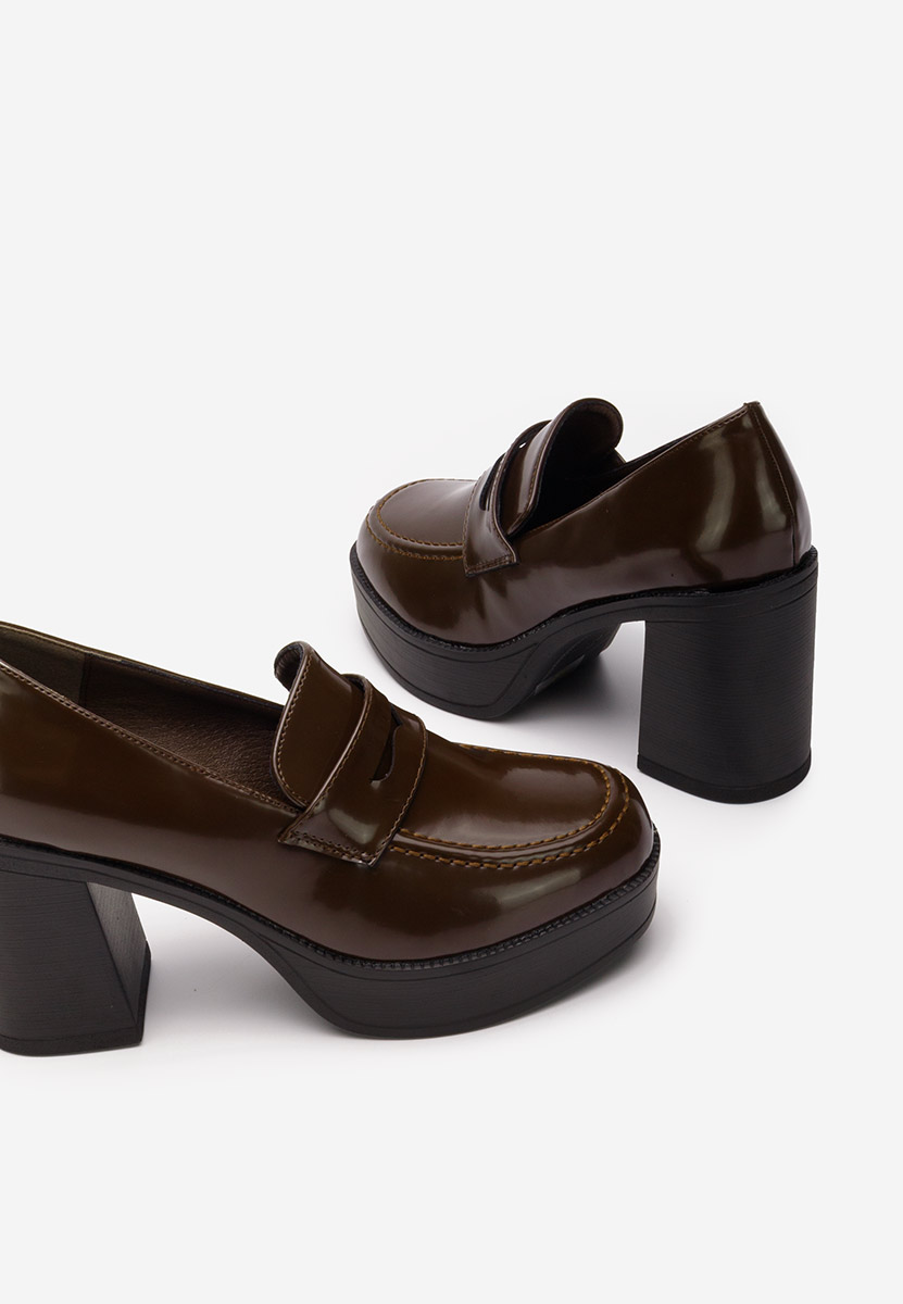 Loafers cipele Meilani braon