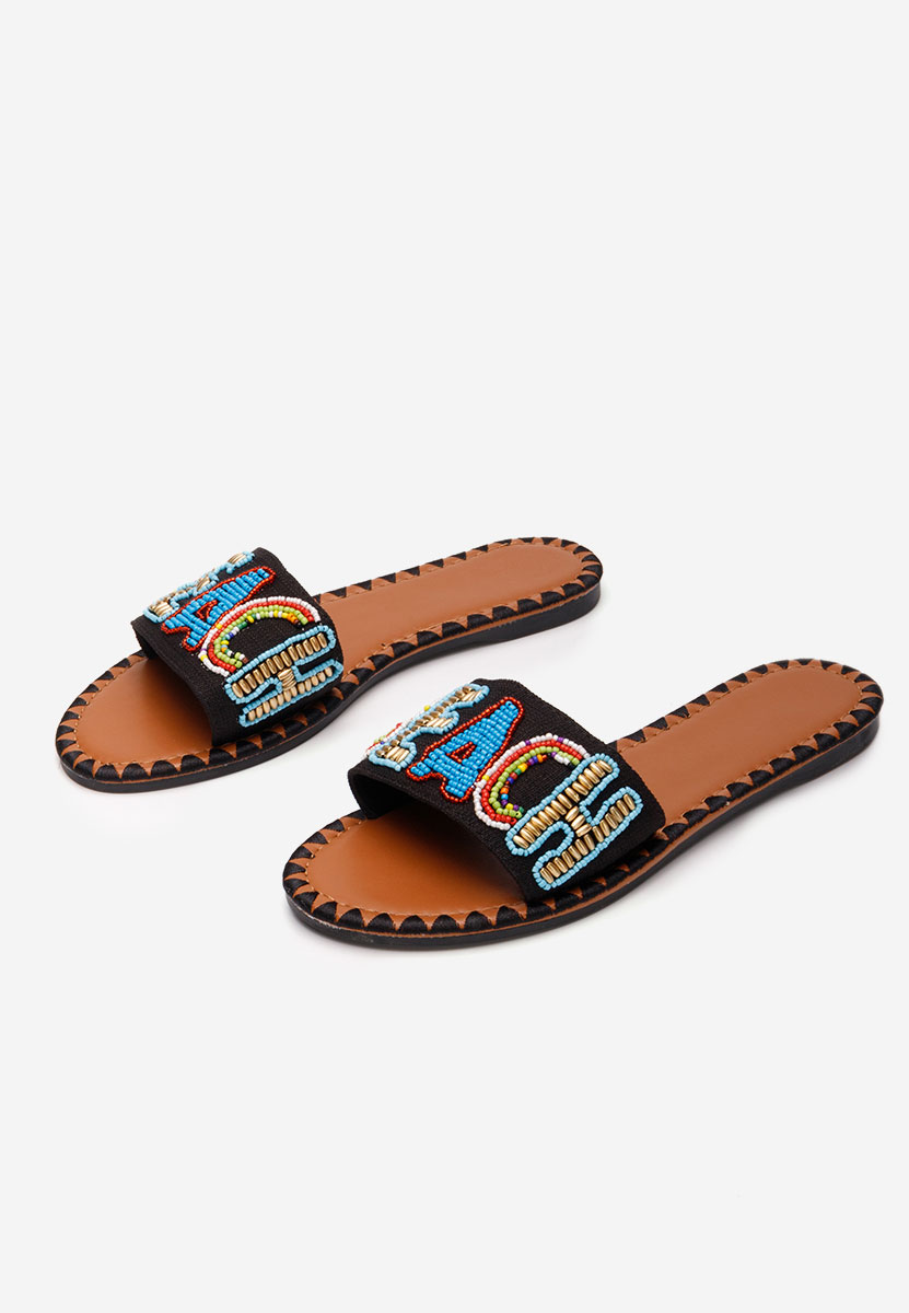 Papuče za ženske Karianna crno