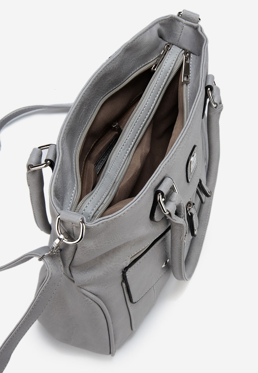 Ručna torba Yuka sivo