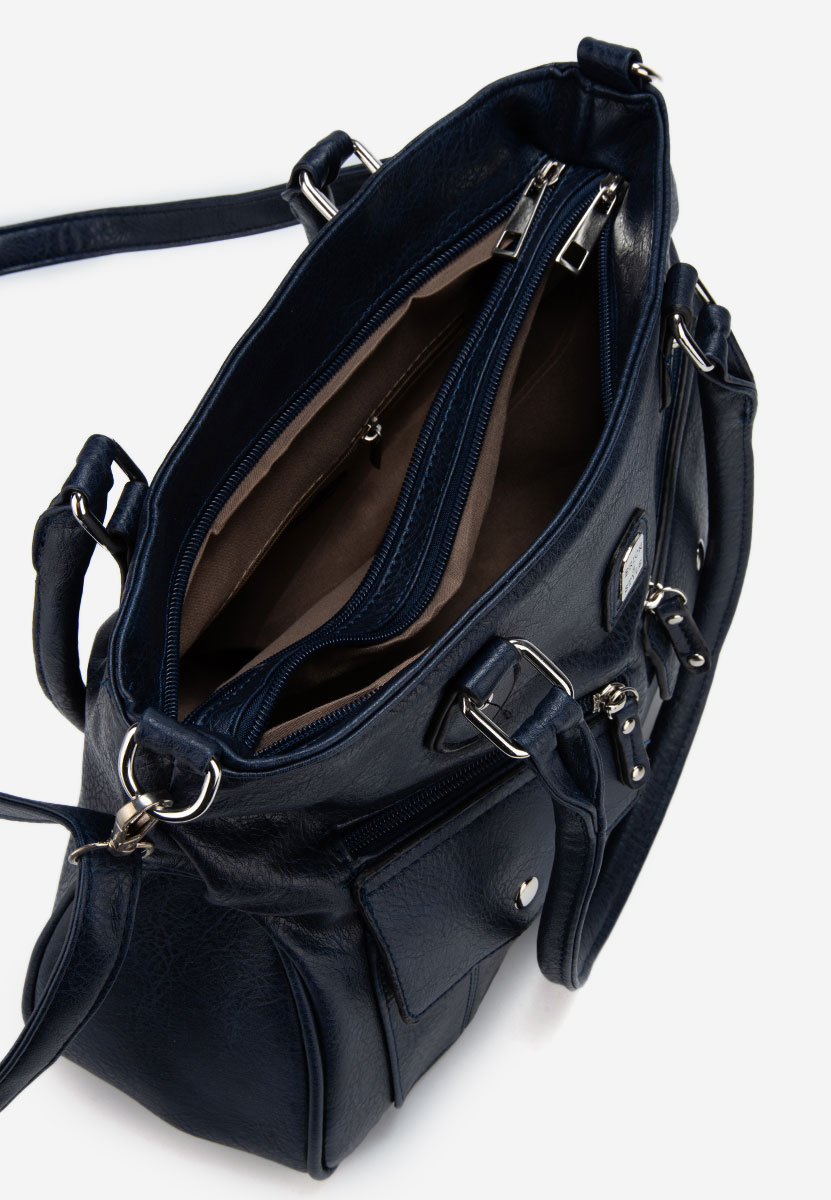 Ručna torba Yuka plavo navy