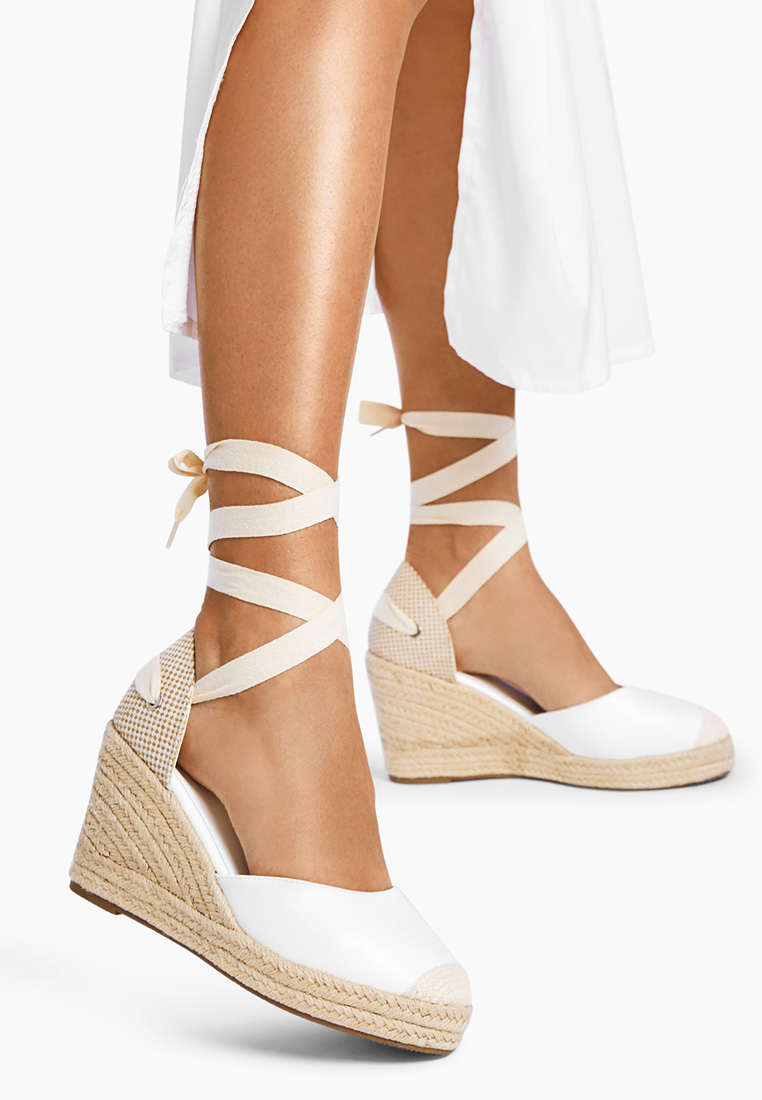 Espadrilles za ženske Vilena V2 bijele