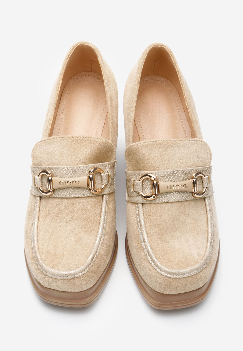 Loafers cipele Gizella kaki