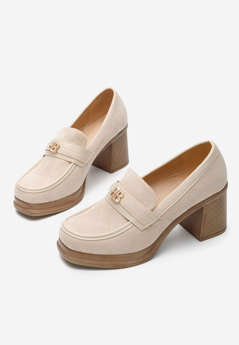 Loafers cipele Jonsia bež