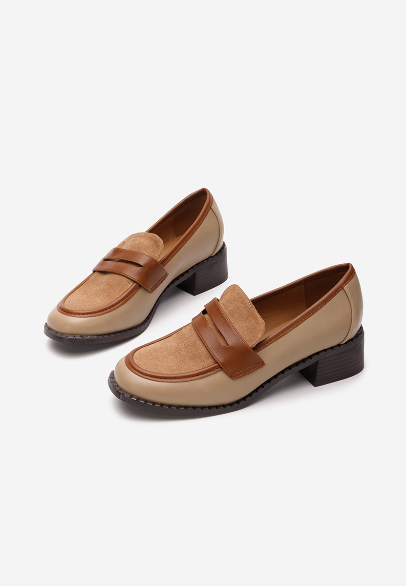 Loafers cipele Bruna kaki