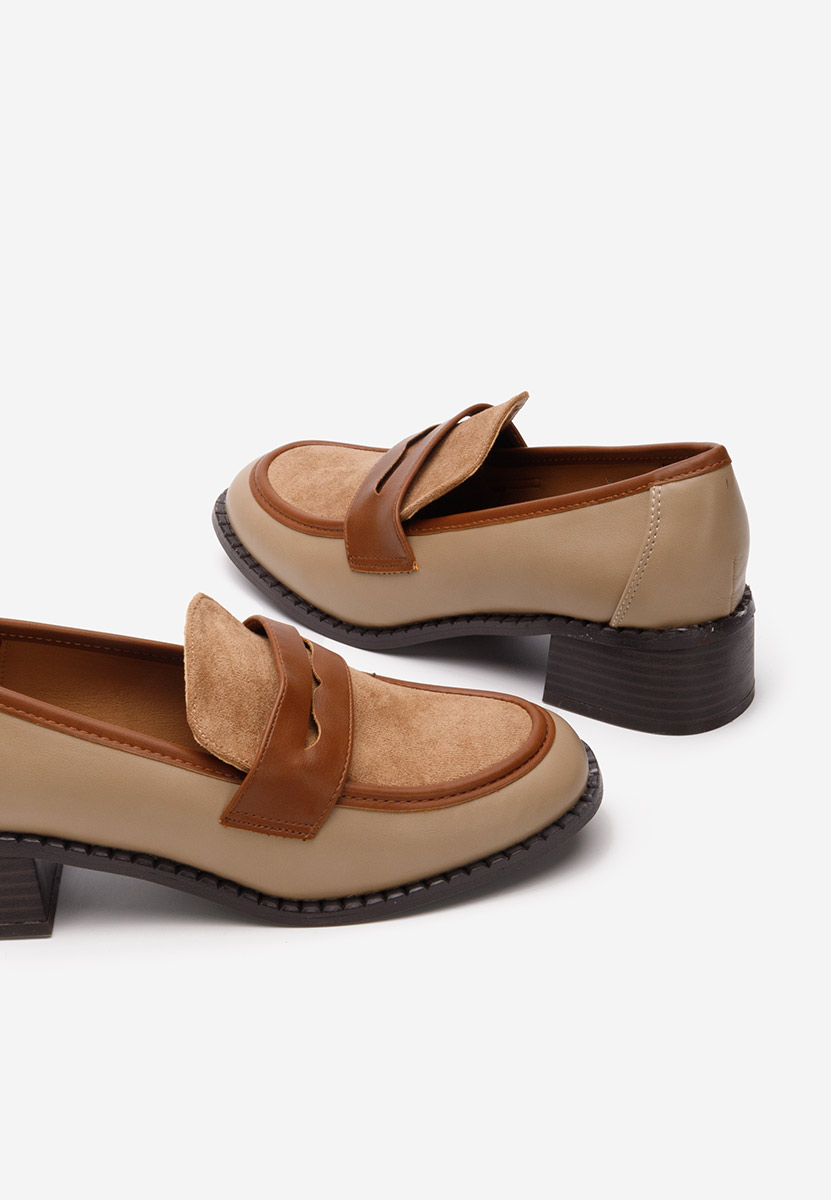 Loafers cipele Bruna kaki