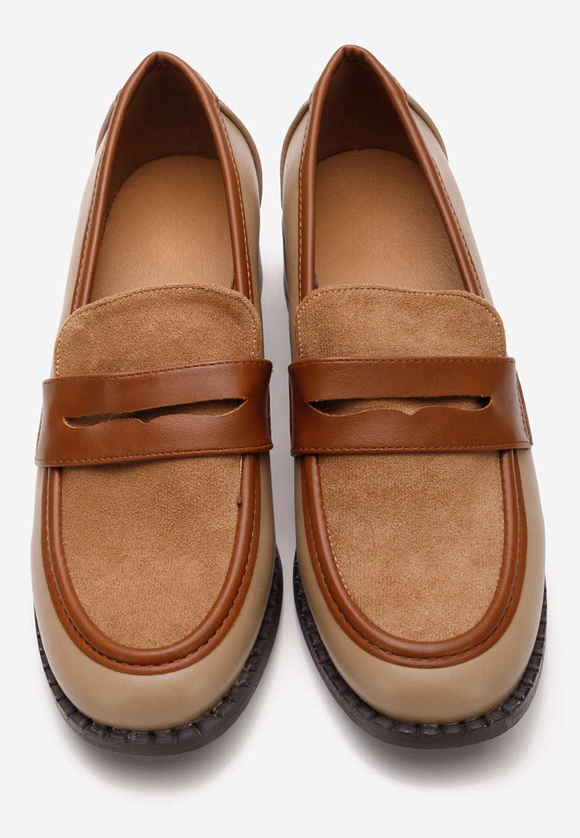 Loafers cipele Bruna kaki