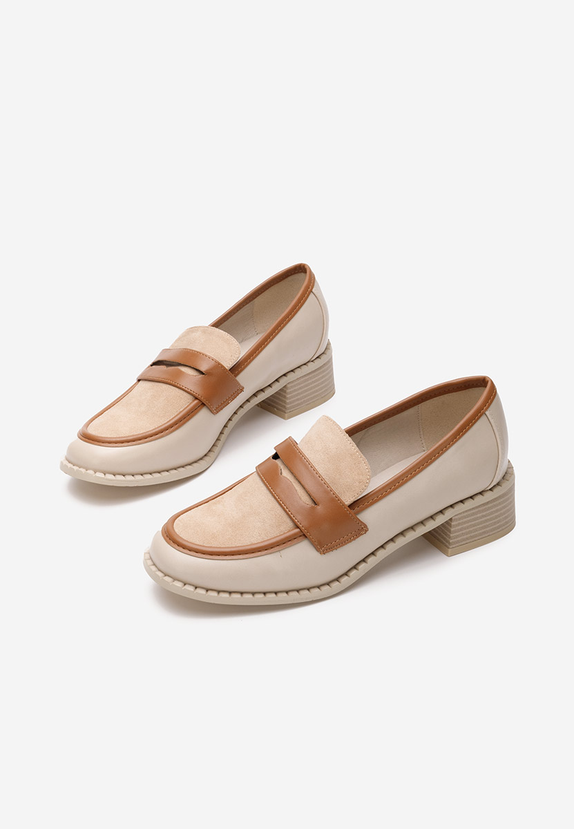 Loafers cipele Bruna bež